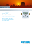 zelsius&reg; C5-ISF Manual de instalaci&oacute;n y uso