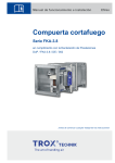 Manual de funcionamiento e instalación Compuerta