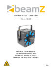 Multi Acis III LED Laser Effect INSTRUCTION