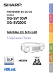 XG-SV100W/SV200X Operation-Manual ES