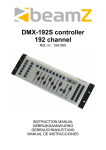 DMX-192S controller 192 channel