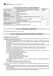 DATOS IDENTIFICATIVOS DE LA UNIDAD FORMATIVA