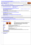 FICHA DE DATOS DE SEGURIDAD (REACH) Versión: 1