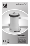 Model: #58148/#58149 Filter Pump 220-240V~50Hz