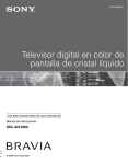 Televisor digital en color de pantalla de cristal l&iacute;quido