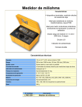 Medidores de aislamiento