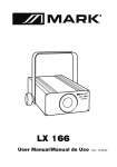 LX 166 - Manual - WORK PRO Audio