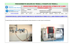 PROCEDIMENTS SEGURS DE TREBALL D`EQUIPS DE