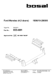 Ford Mondeo (4,5 doors) 1996/10-2000/9