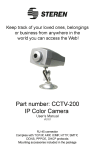 Before using your new IP Color Camera read this instruction