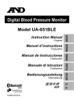 Digital Blood Pressure Monitor Model UA-651BLE