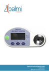 Refractómetro Digital Portátil 45-REFRAD01 Manual de Instrucciones