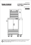 6-DRAWER COMBINATION TOOL CHEST