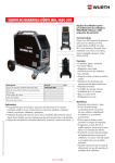 EQUIPO DE SOLDADURA WÜRTH MIG/MAG 300