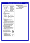 Guía de operación 5168