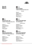 Hotpoint-Ariston SBL 2021 F Fridge Freezer Operating Instructions