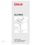 Manual de instalador Unical Ellprex