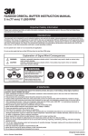 RANDOM ORBITAL BUFFER INSTRUCTION MANUAL 3 in (77