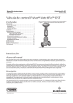 Válvula de control Fisher NotchFlo DST