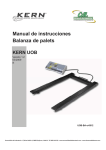 Manual de instrucciones Balanza de palets