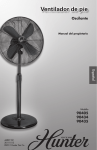 Ventilador de pie