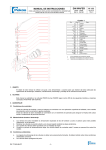 MANUAL DE INSTRUCCIONES DIN WAFER