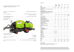 Datos t&eacute;cnicos ROLLANT 455 / 454 UNIWRAP / 375 / 374