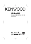 KOS-A300 - Kenwood