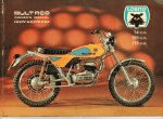 Bultaco Lobito 74-125-175 MK7 Mod 126-127-128 1974