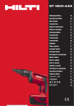 PDF Manual de instrucciones ST 1800-A22