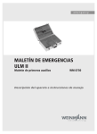 MALETÍN DE EMERGENCIAS ULM II