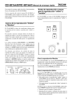 CD-601MKII/RC-601MKII Manual de arranque