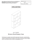Monaco Book/Display Case