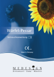 Würfel-Pessar - medesign I.c. GmbH