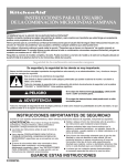 instrucciones para el usuario de la combinación