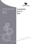 Acumuladores de ACS Solar