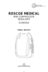 roscoe medical mini compressor nebulizer