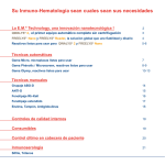 Su Inmuno-Hematología sean cuales sean sus necesidades