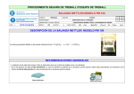 PROCEDIMENTS SEGURS DE TREBALL D`EQUIPS DE