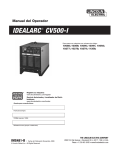 IDEALARC® CV500-I - Lincoln Electric