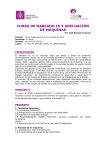 CURSO DE MARCADO CE Y ADECUACI&Oacute;N DE M&Aacute;QUINAS