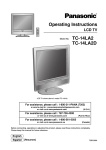 Operating Instructions TC-14LA2 TC-14LA2D - Support