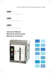 ABW Air Circuit Breaker ABW Interruptor Abierto ABW