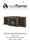 Mantel Assembly Instructions