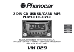 vm 029 2 din cd-usb-sd/card-mp3 player receiver