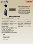 DB 300/2 Sound level meter El sonómetro