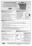MANUAL INSTRU&Ccedil;&Otilde;ES BDF - PORTUGUES E ESPANHOL 21