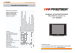 CTV-5025SR MANUAL DE INSTRUCCIONES