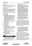 Tipo 161EB - Welcome to Emerson Process Management