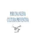 Por una nueva cultura preventiva